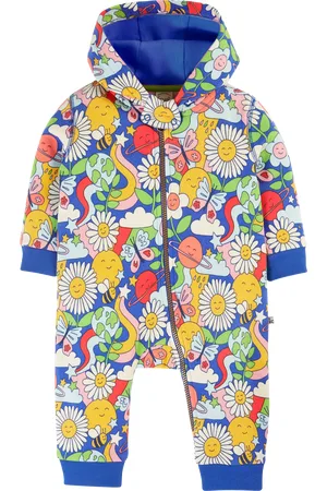 Frugi Baby Retro Snuggle Suit
