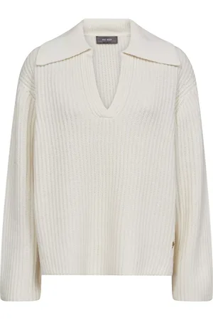Mos Mosh Iva Collared Pure Wool Jumper