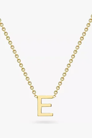 IBB 9ct Yellow Gold Initial Necklace