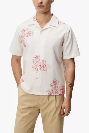 J Lindeberg Donso Fil Coupe Floral Shirt,