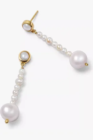 Daisy London Baroque & Seed Pearl Drop Earrings