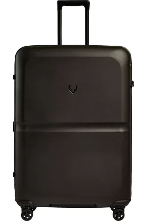 Antler Single Stripe 4-Wheel 81cm Large Expandable Suitcase, Blue