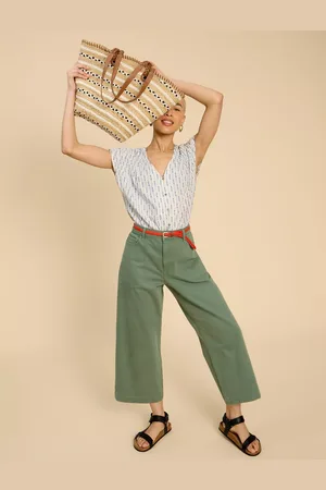 White Stuff Rae Textured Organic Cotton Blouse