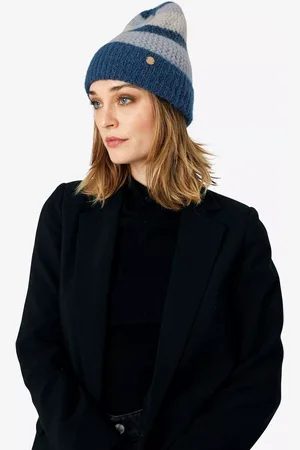 Unmade Copenhagen Gunhild Stripe Wool Blend Beanie Hat