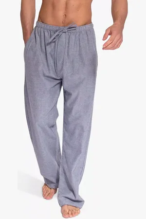 British Boxers Tartan Brushed Cotton Pyjama Trousers