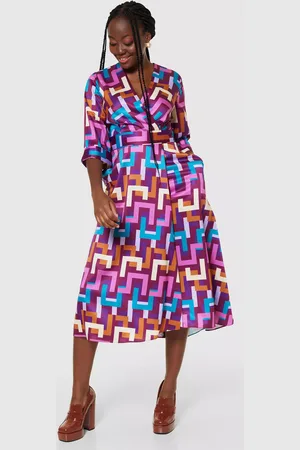 Closet High-Low Wrap Dress