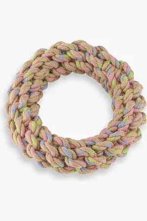 Beco Hemp Rope Jungle Ring Tough Dog Toy