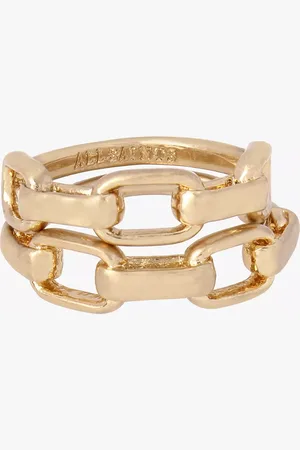 AllSaints Link Stacking Rings, , Pack of 2