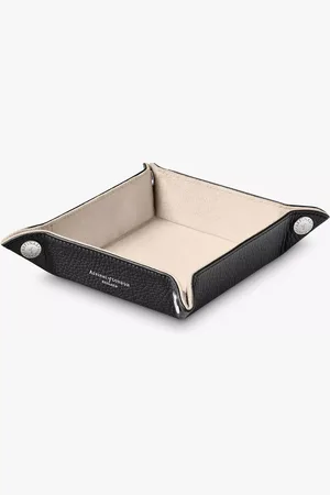 ASPINAL OF LONDON Pebble Leather Mini Tidy Tray