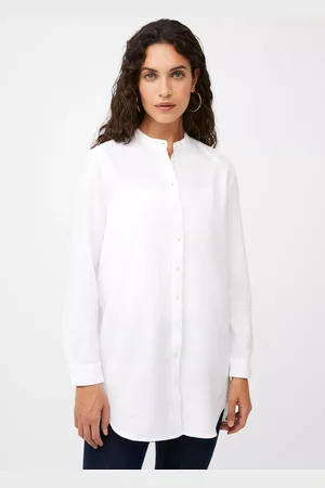 Great Plains Core Oxford Longline Cotton Shirt