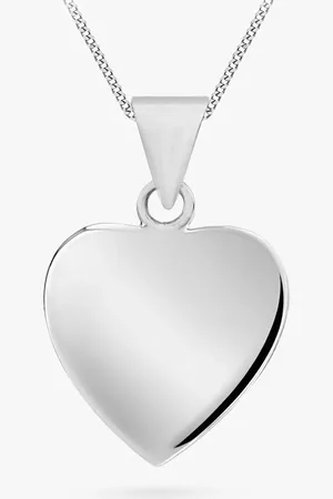 IBB Personalised Sterling Heart Necklace