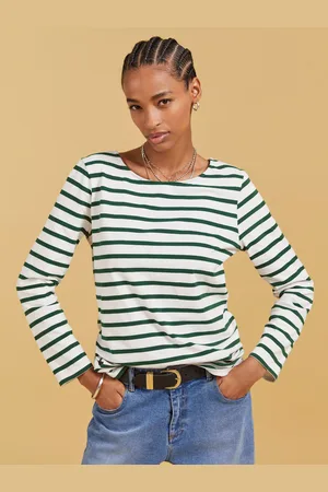 Baukjen Ashley Breton Stripe Organic Cotton Top