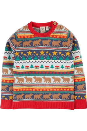 Frugi Baby Forest Fairisle Jumper