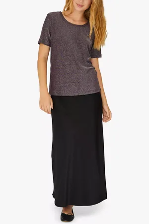 A-View Carry Midi Sateen Skirt
