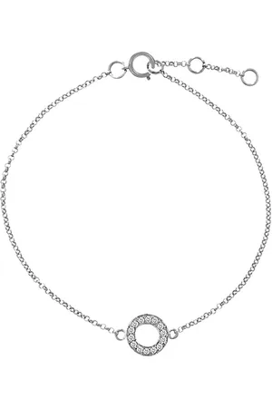 London Road Meridian Diamond Circle 9ct Gold Bracelet