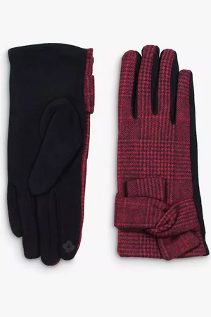 HotSquash Check Print Gloves