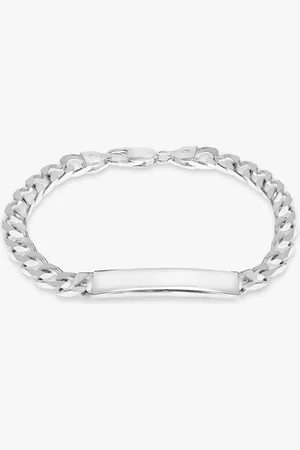 IBB Personalised Sterling ID Curb Chain Bracelet
