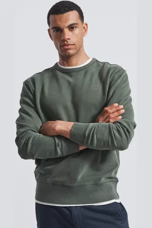 Aubin Vestry Crew Neck Cotton Sweatshirt