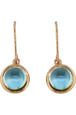 London Road 9ct Rose Gold Pimlico Bubble Drop Earrings