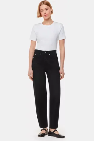 Whistles Authentic Barrel Leg Jeans