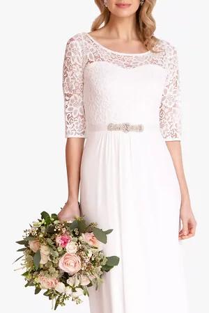 Alie Street Aurelia Vintage Beaded Satin Sash Belt