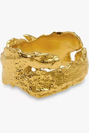 Deborah Blyth Bark Adjustable Ring