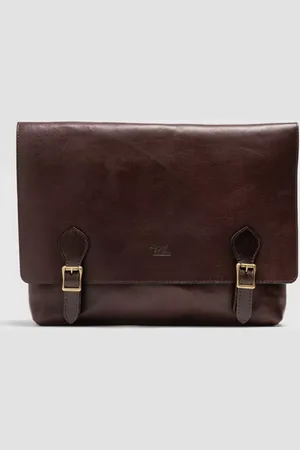 Rodd & Gunn Woodstock New Zealand Handmade Leather Messenger Satchel Bag