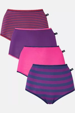 British Boxers Bamboo Rich Full Brief Knickers, Pack of 4