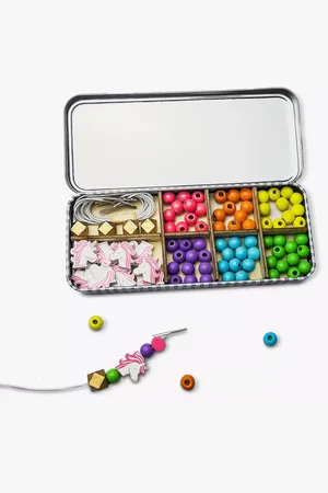 Cotton Twist Unicorn Beaded Bracelet Making Kit