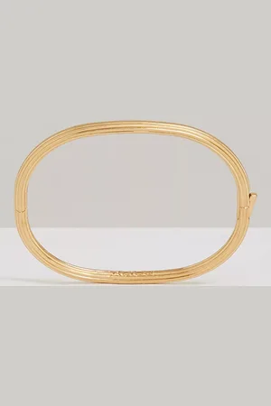 Reiss Claudia Contour Hinged Cuff Bracelet