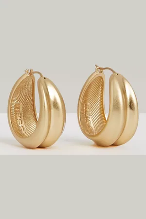 Reiss Sophie Sculptural Hoop Earrings