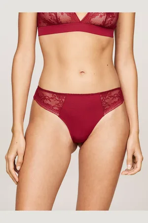 Tommy Hilfiger Lace Trim Thong