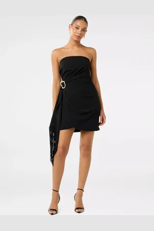Forever New Adriana Strapless Sash Mini Dress