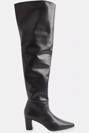 Whistles Inessa Leather Over The Knee Heeled Boots