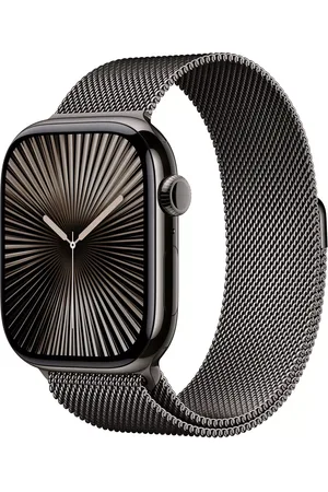 Apple Watch Series 10 GPS + Cellular, 46mm, Titanium Case, Milanese Loop