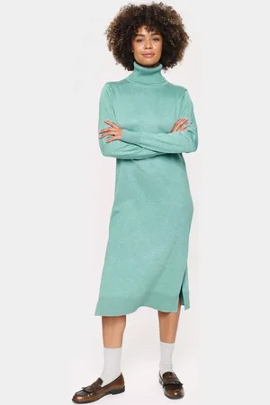 Saint Tropez Mila Roll Neck Midi Jumper Dress
