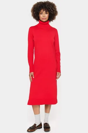 Saint Tropez Mila Roll Neck Midi Jumper Dress