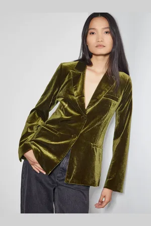 Monsoon Vicky Velvet Single Breasted Jacket