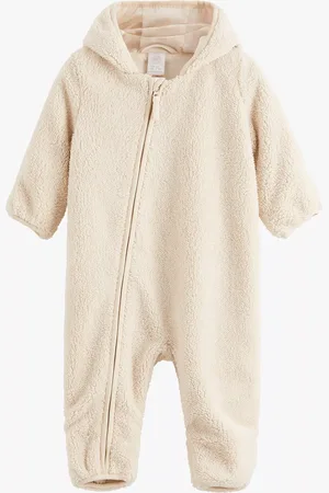 Lindex Baby Fleece Hooded All-in-One