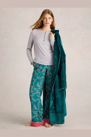 White Stuff Hailey Organic Cotton Blend Pyjama Top