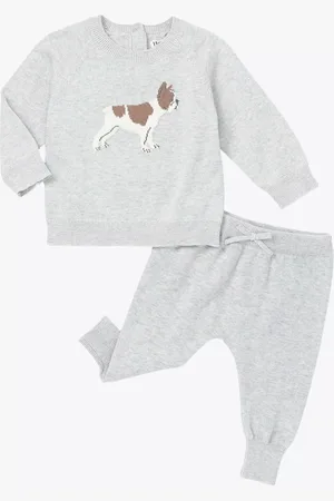 Hatley Baby Dog Jumper and Trousers Set
