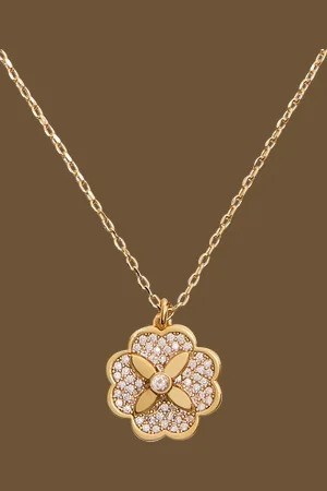 Kate Spade Bloom Cubic Zirconia Pendant Necklace