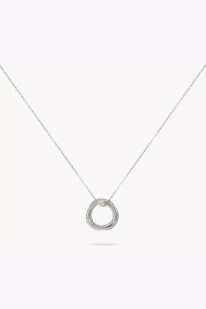 Auree Knightsbridge Russian Wedding Ring Pendant Necklace