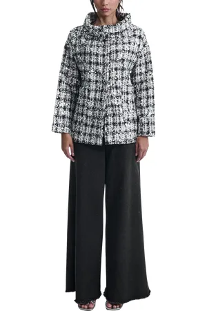 James Lakeland Sequin Tweed Short Jacket