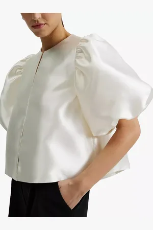 By Malina Cleo Overside Puff Sleeve Top