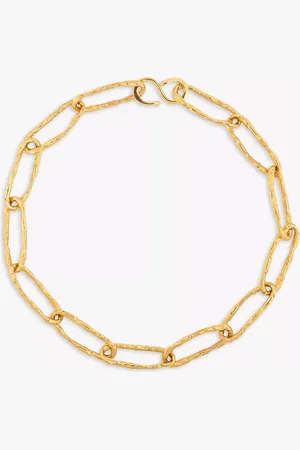 Deborah Blyth Oval Textured Necklace