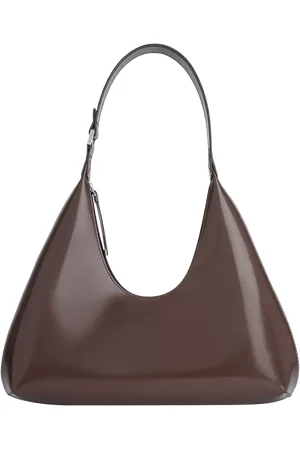 By Far Amber Semi Patent Leather Shoulder Bag