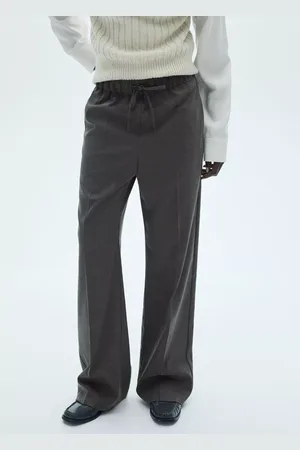 MANGO Lazy Straight Leg Trousers