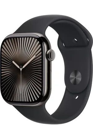 Apple Watch Series 10 GPS + Cellular, 46mm, Titanium Case, Sport Band