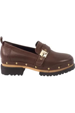 Scholl Kerry Leather Chunky Loafers